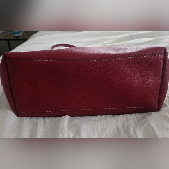 Coach Red Mickey Mouse Leather Tote - Picture 3 of 8